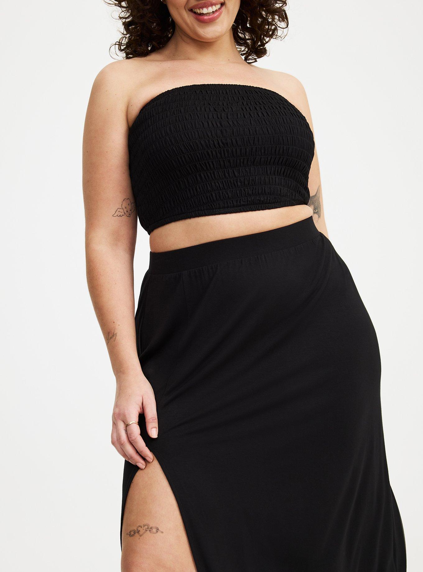 Tube Top & Midi Skirt Set