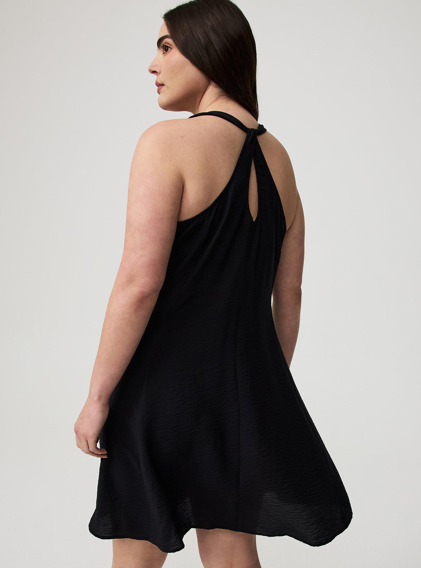 Twist Back Mini Dress