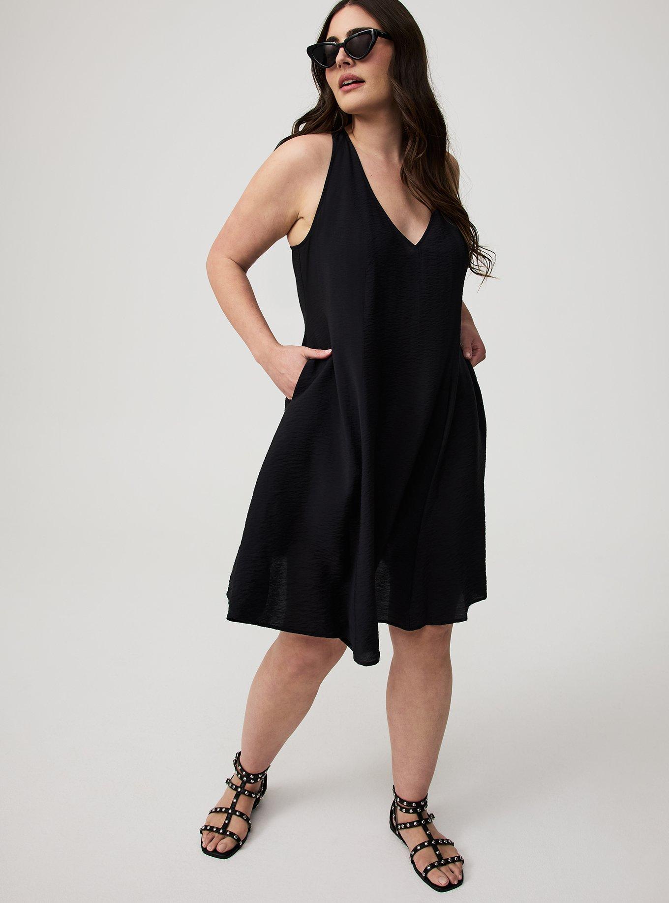Twist Back Mini Dress