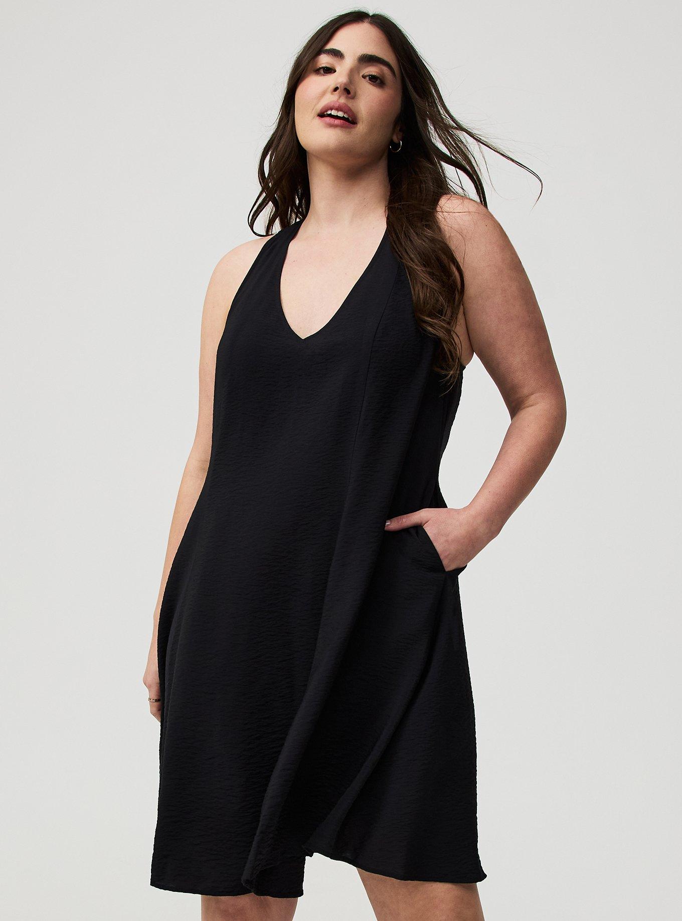 Twist Back Mini Dress