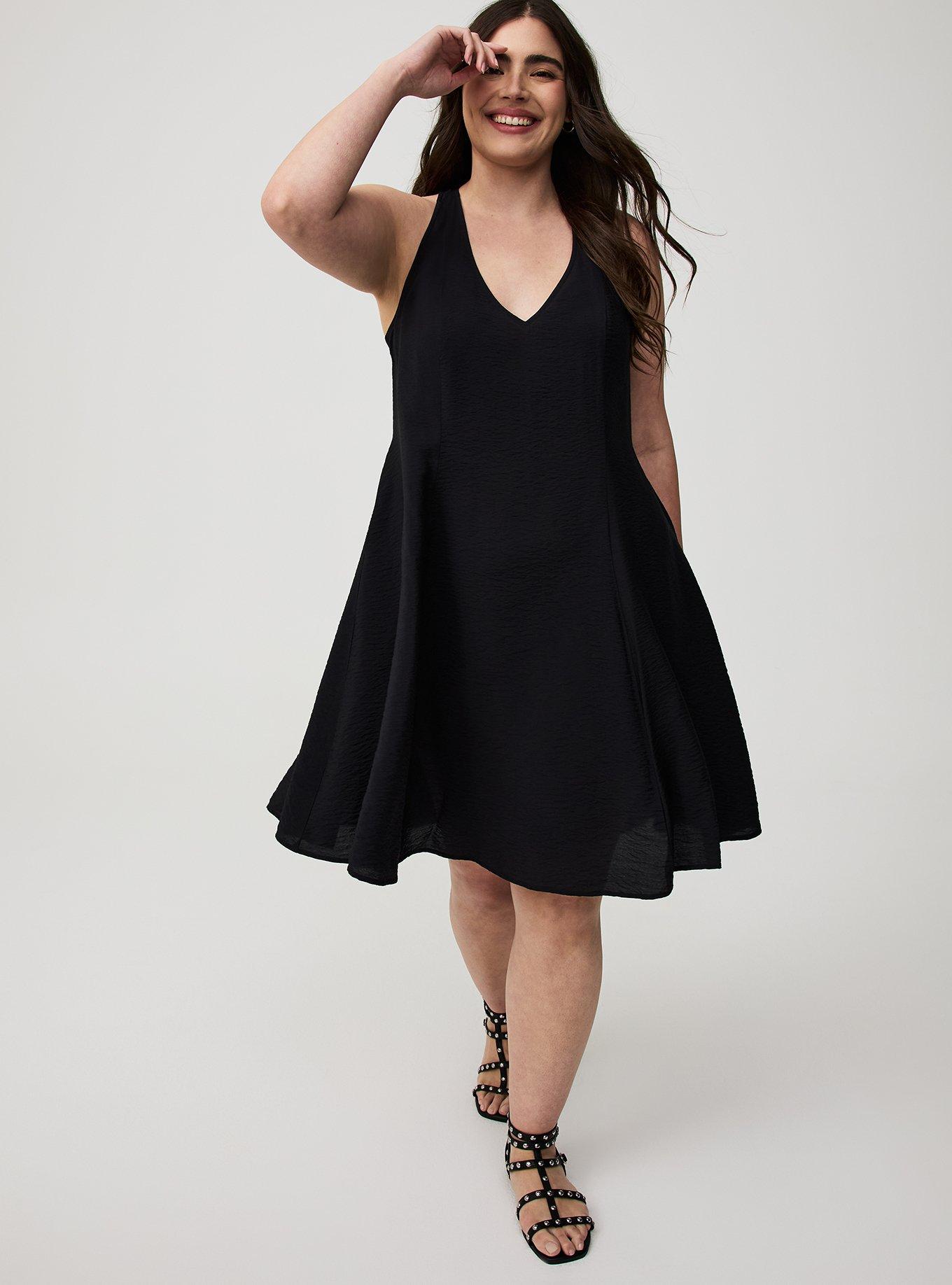 Twist Back Mini Dress