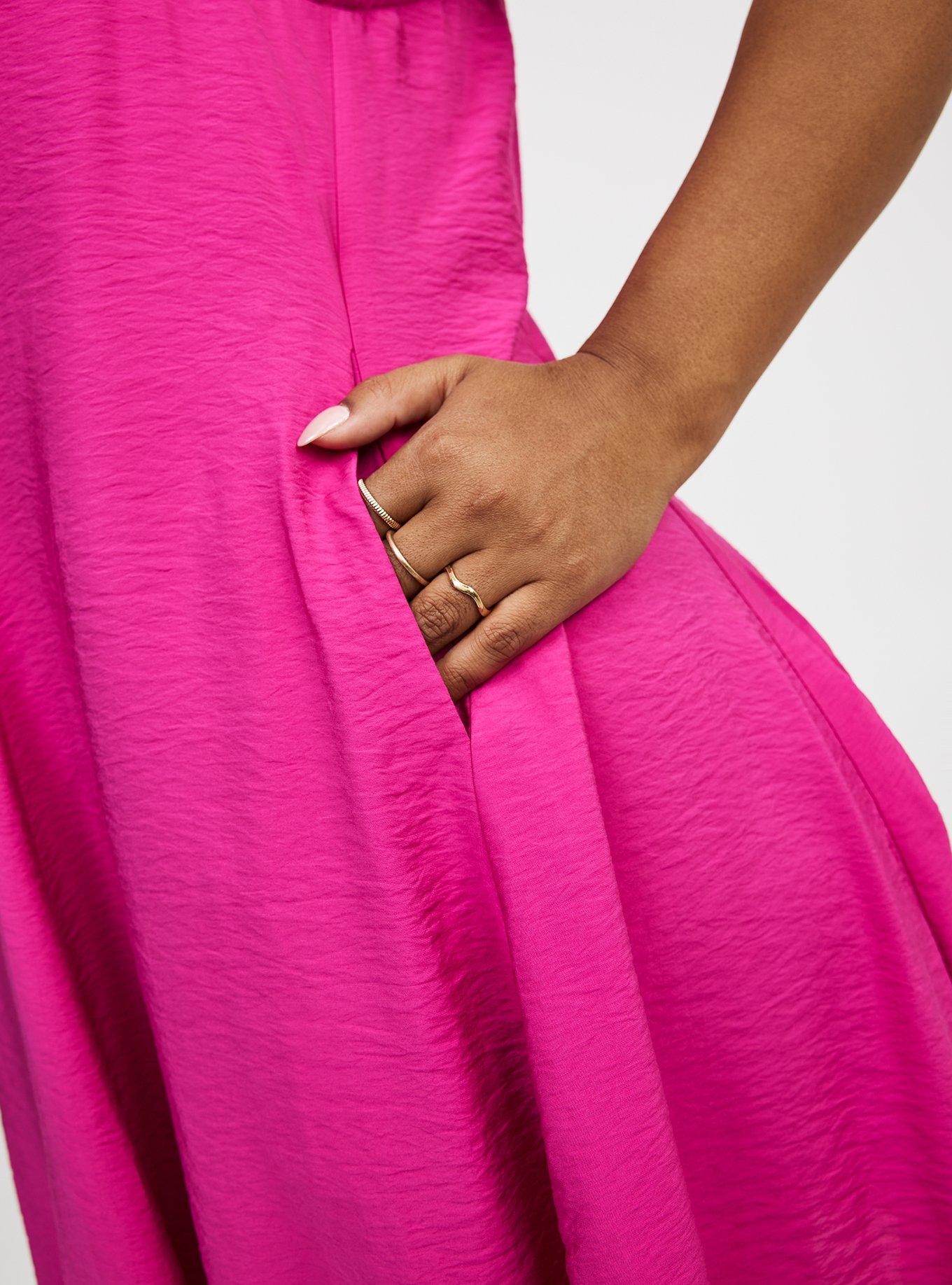 Twist Back Mini Dress