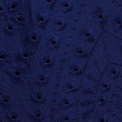 Belle Isle High-Rise Eyelet Short, PEACOAT, swatch