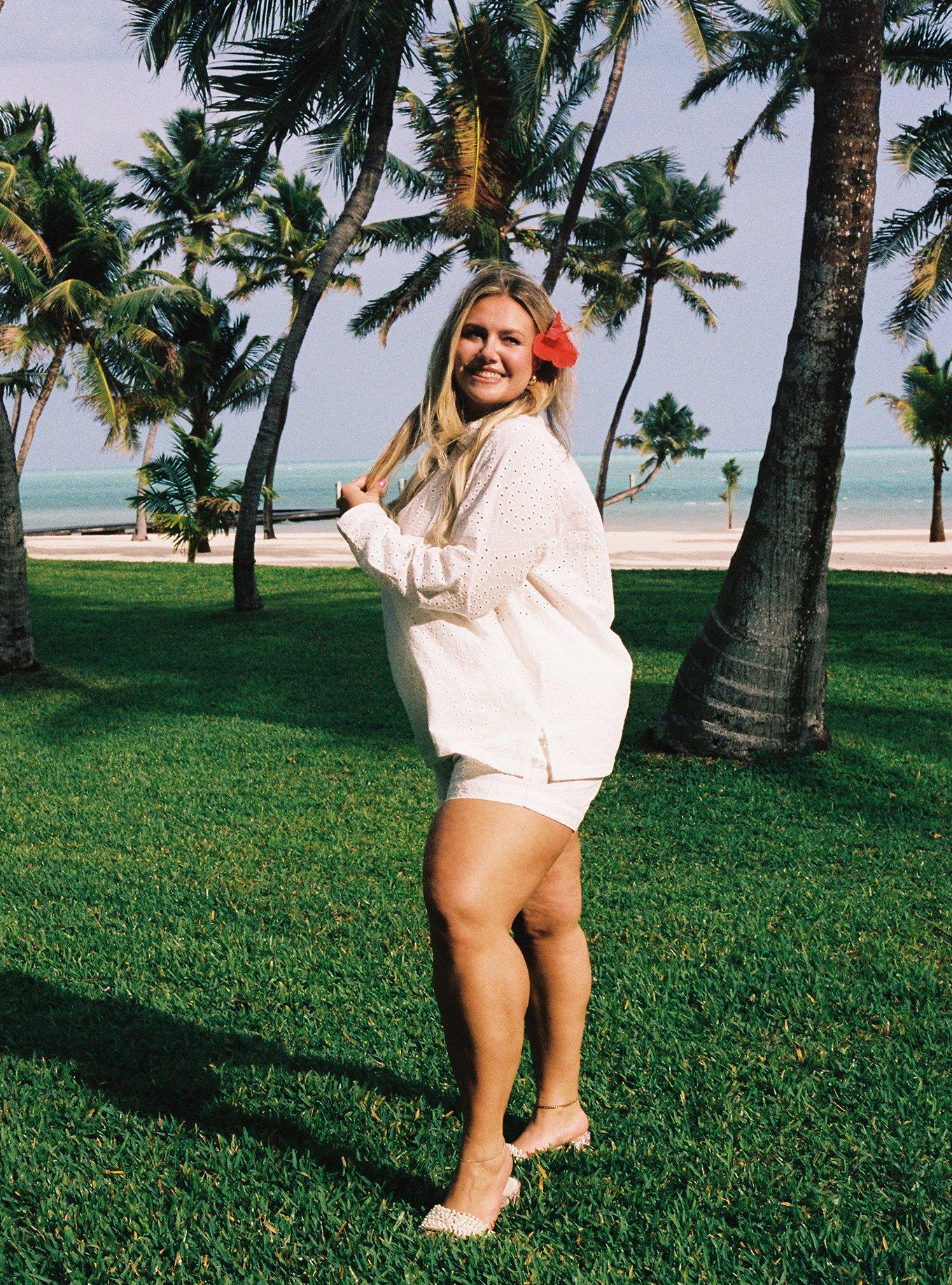 Belle Isle High-Rise Eyelet Short