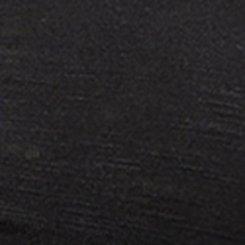 Flutter Sleeve Babydoll Crop Top, DEEP BLACK, swatch