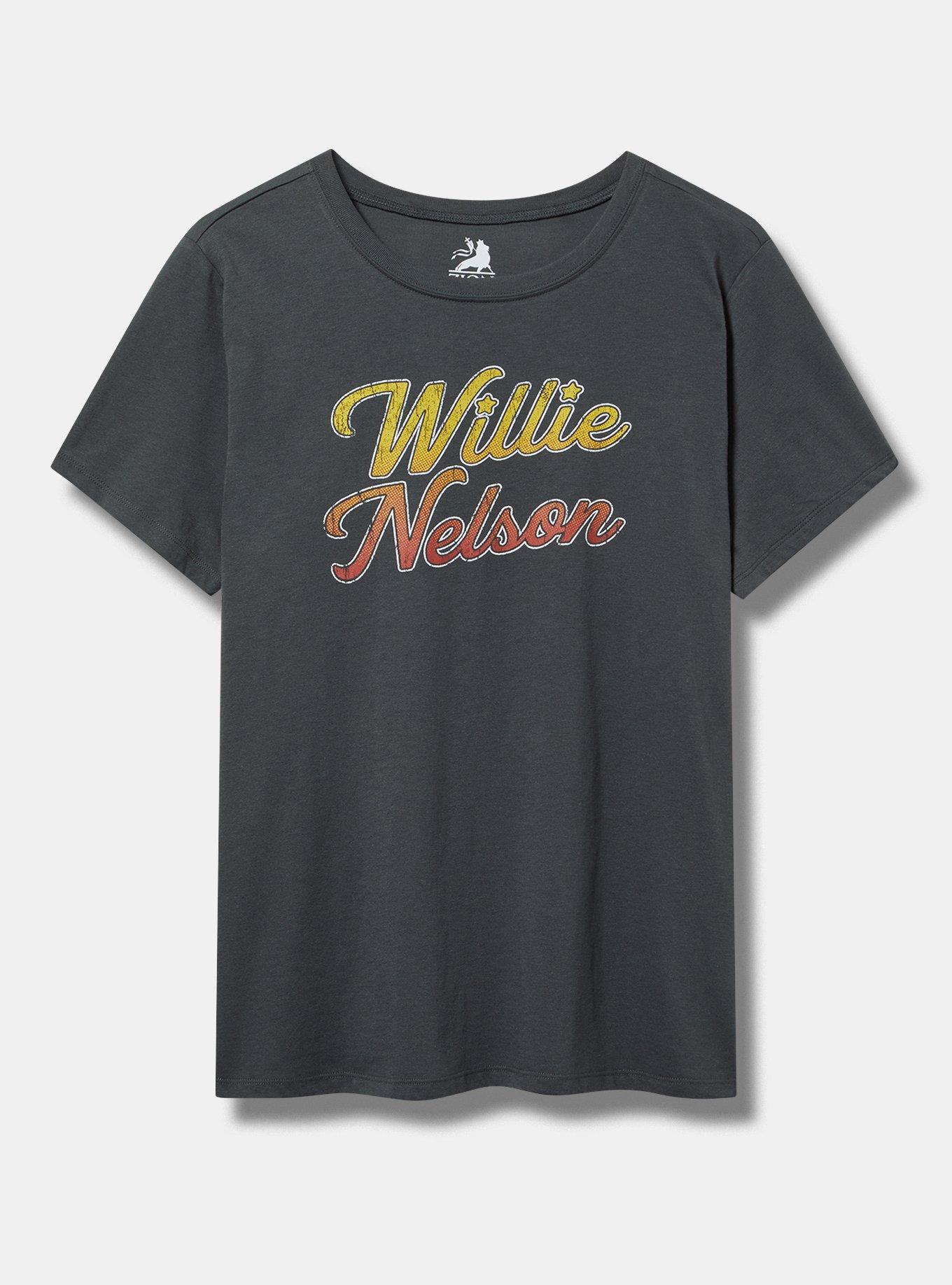 Willie Nelson Classic Cotton Crew Tee
