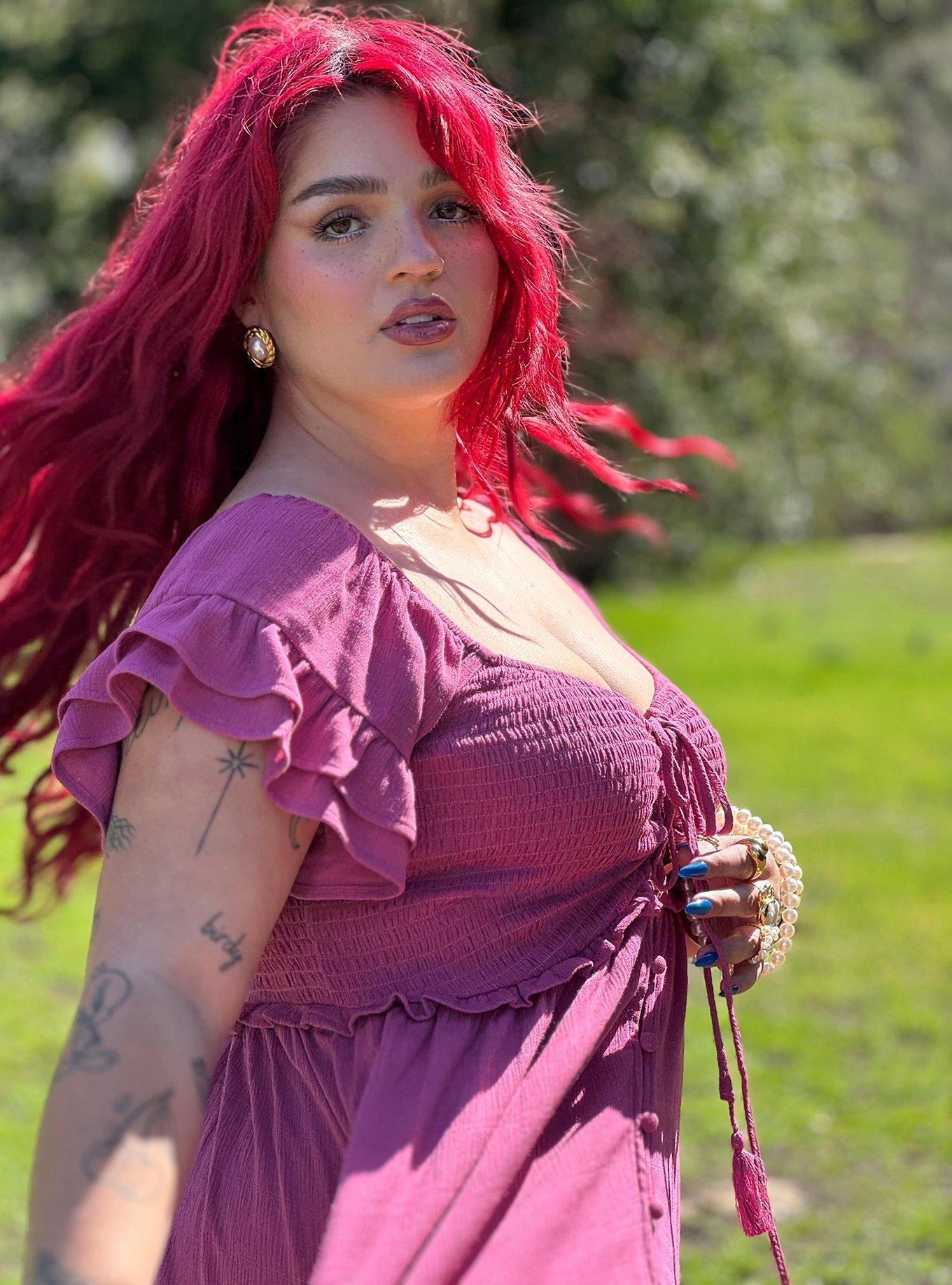 Festi Lace-Up Mini Dress