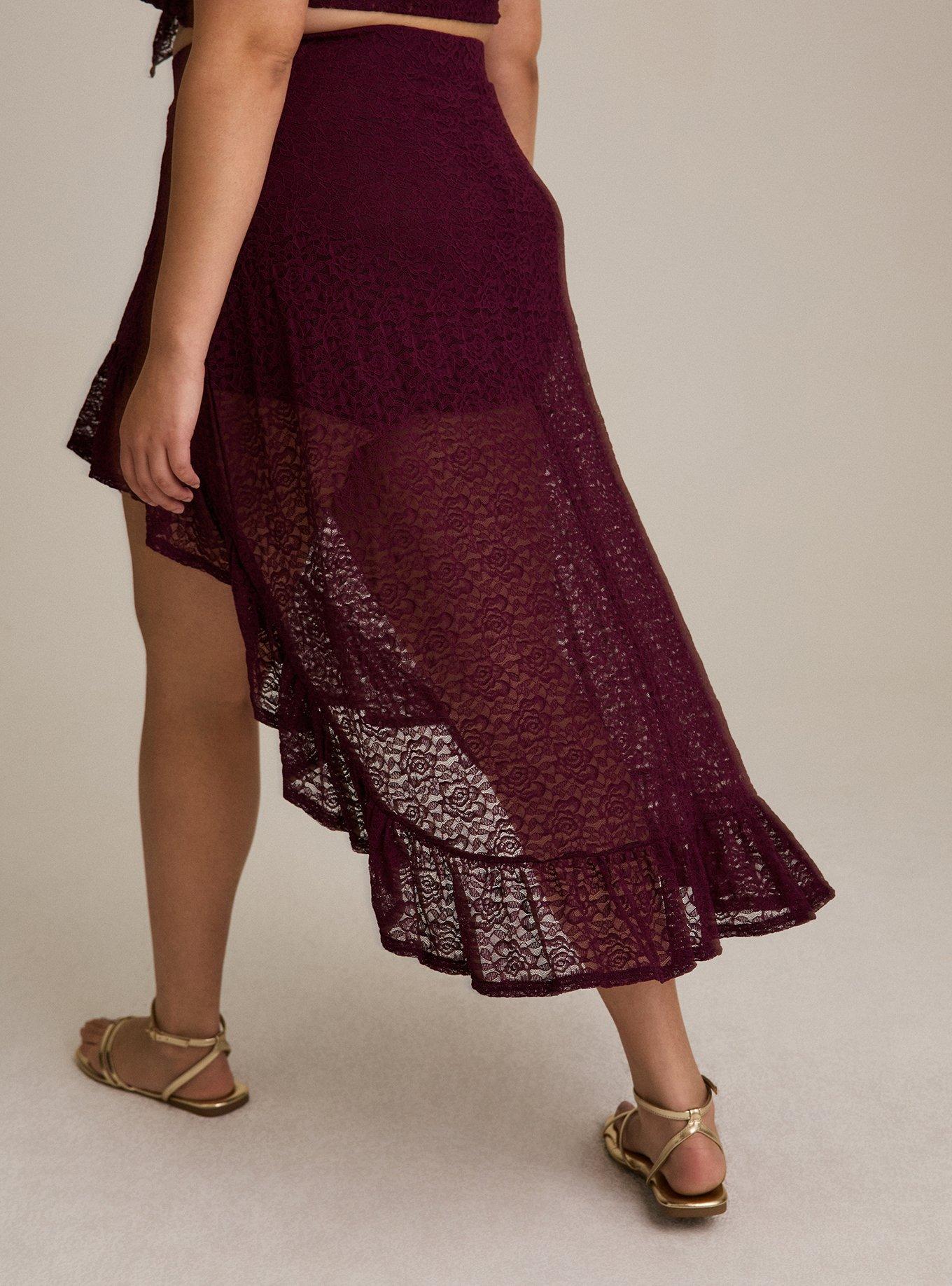 Festi Asymmetrical Maxi Skirt