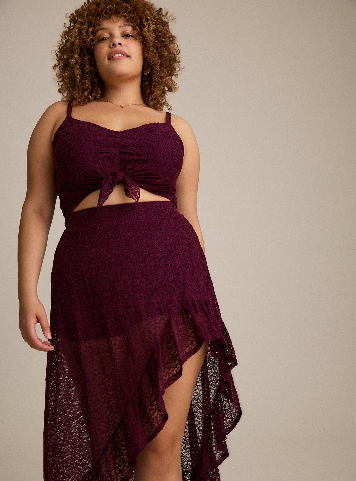 Festi Asymmetrical Maxi Skirt