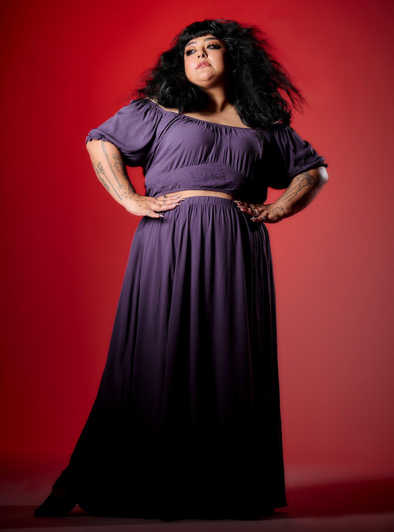 Nightfall Side Slit Maxi Skirt