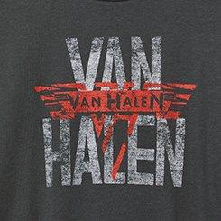 Plus Size Van Halen Relaxed Cotton Crew Tee, VINTAGE BLACK, swatch