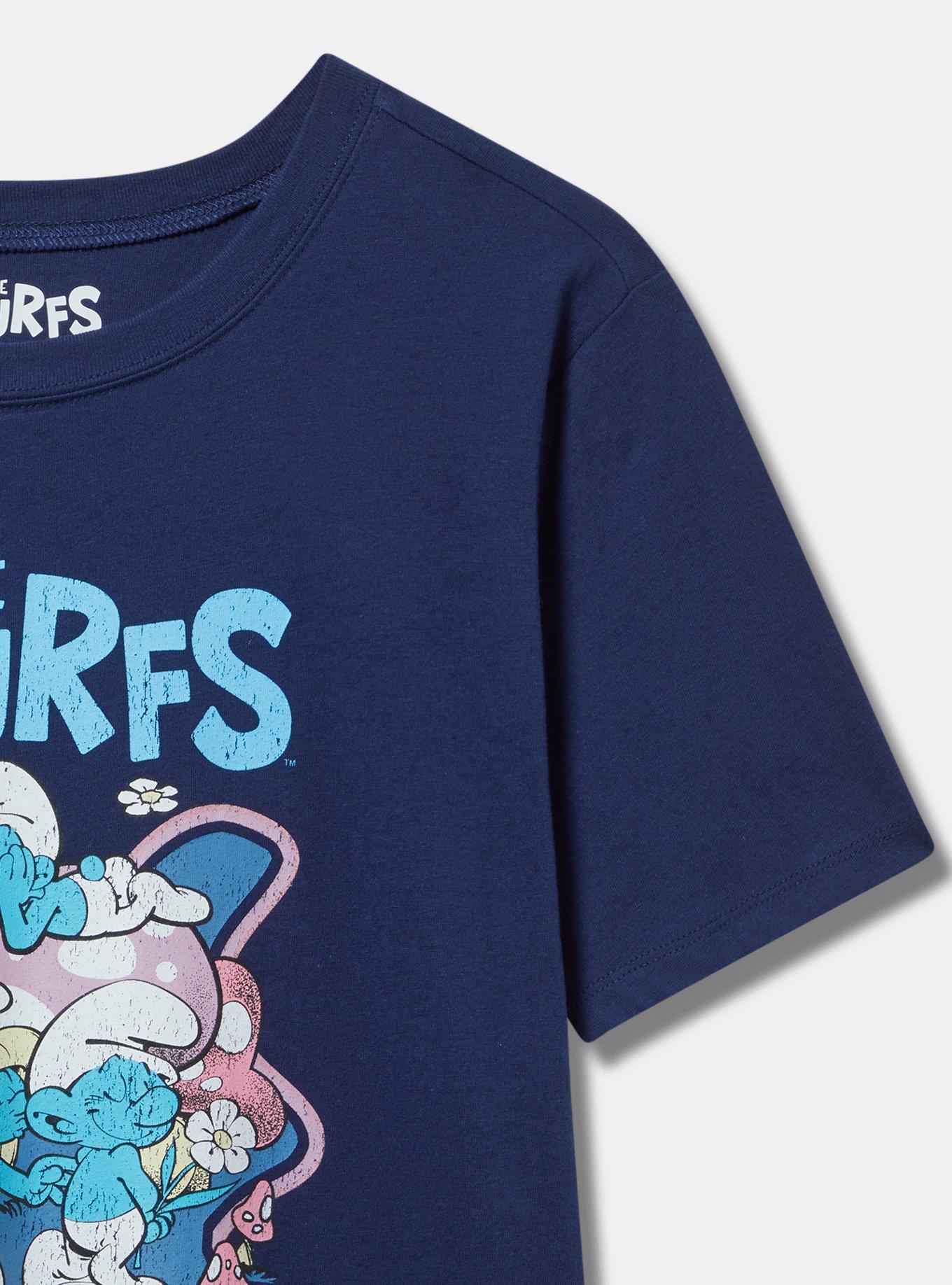 The Smurfs Classic Cotton Crew Tee