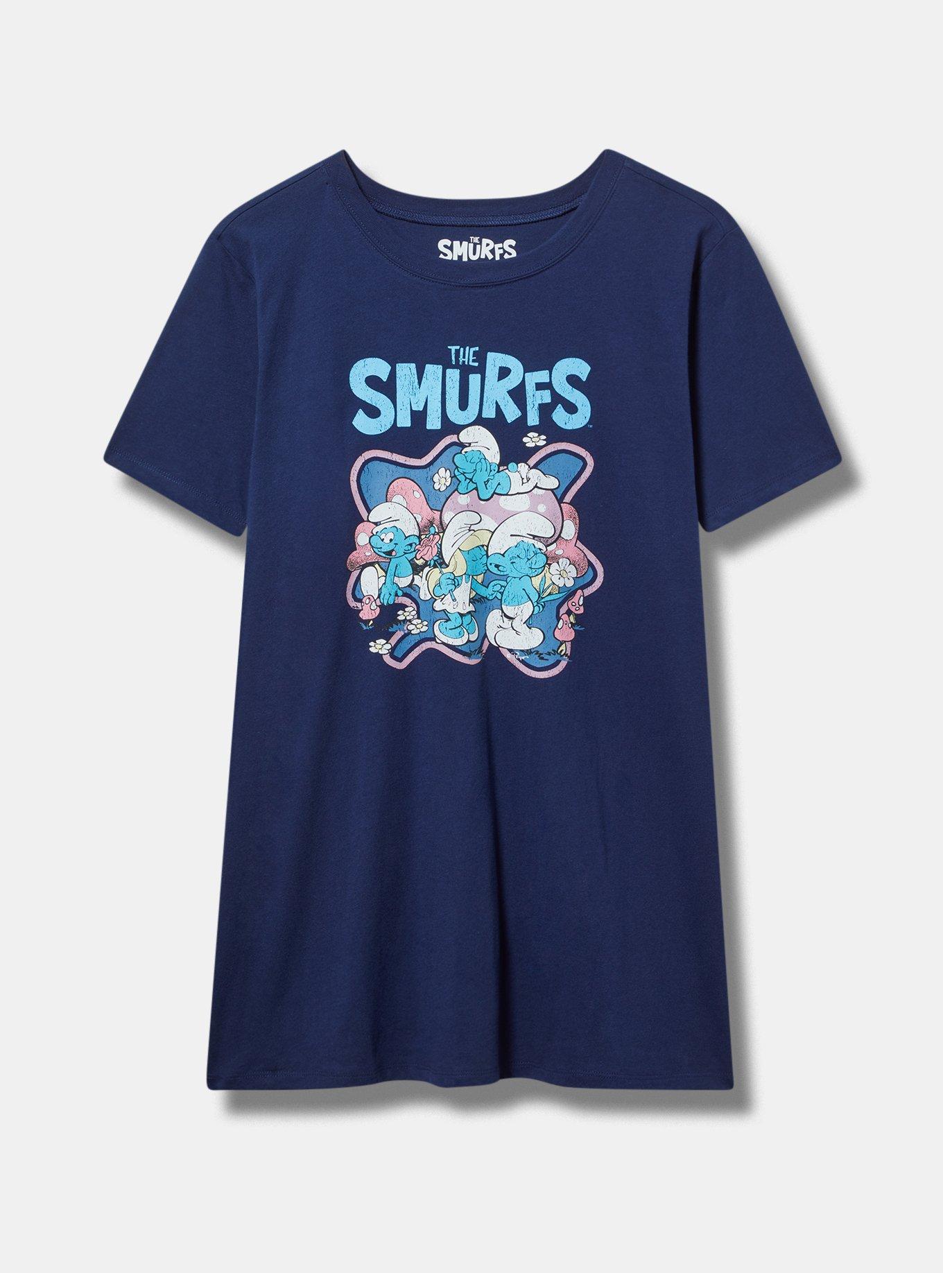 The Smurfs Classic Cotton Crew Tee