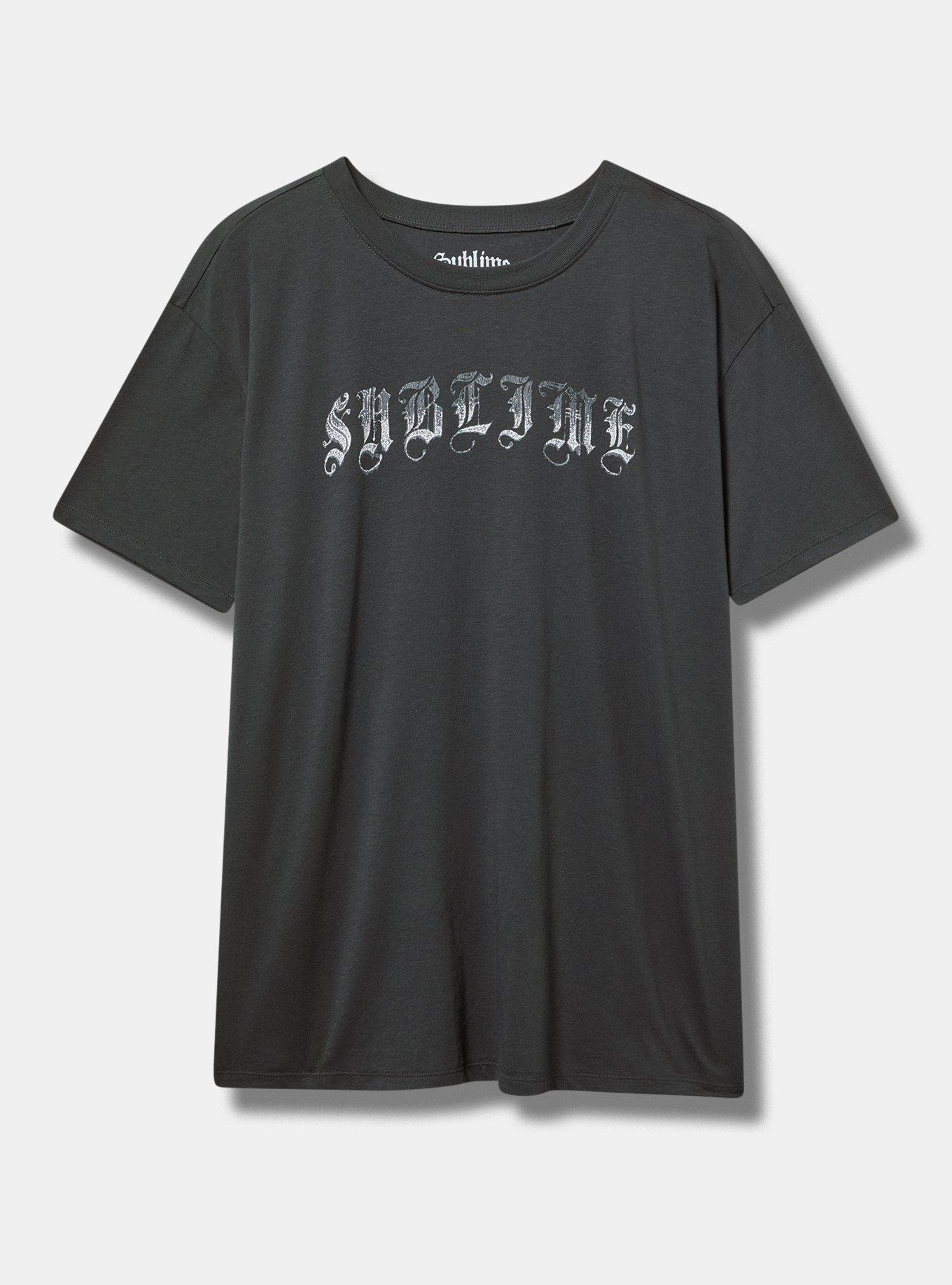 Sublime Relaxed Cotton Crew Tee