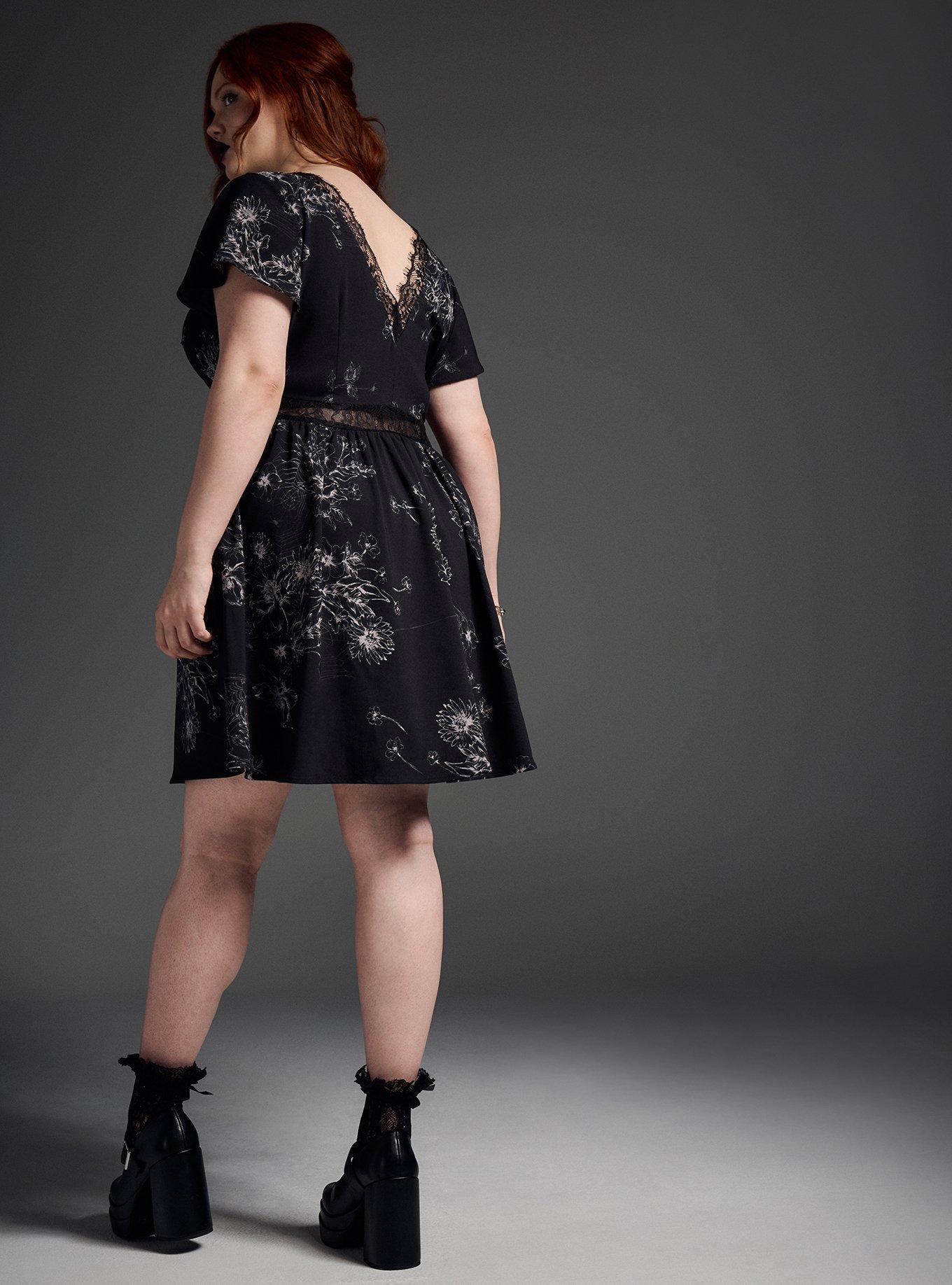 Nightfall Babydoll Mini Dress