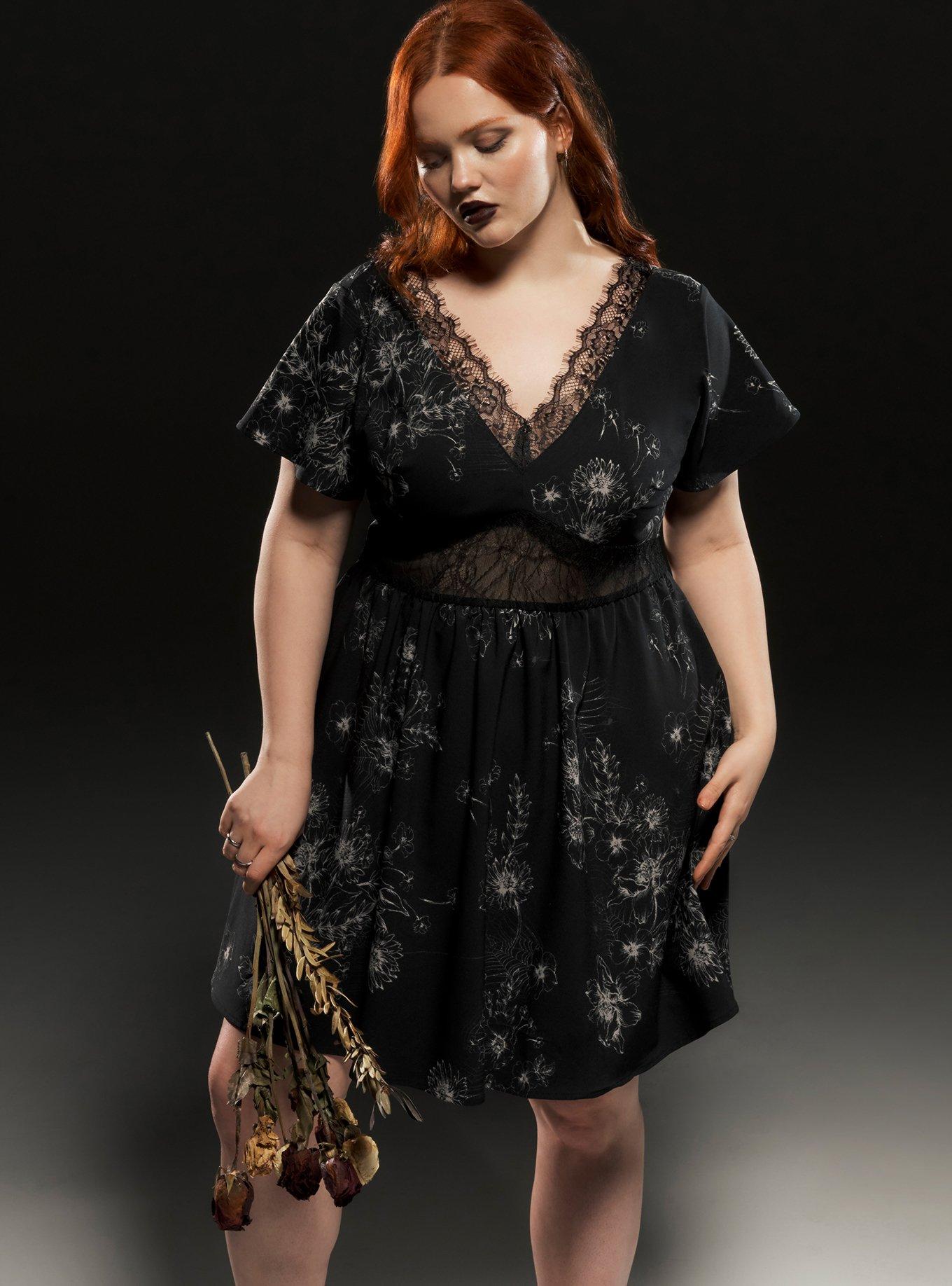 Nightfall Babydoll Mini Dress