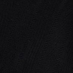Cinched Waist Peplum Tank, DEEP BLACK, swatch