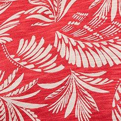 Belle Isle Ruffle Neck Mini Dress, DRIFTWOOD PALMS RED, swatch