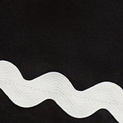 Belle Isle Maxi Babydoll Poplin Dress, DEEP BLACK, swatch