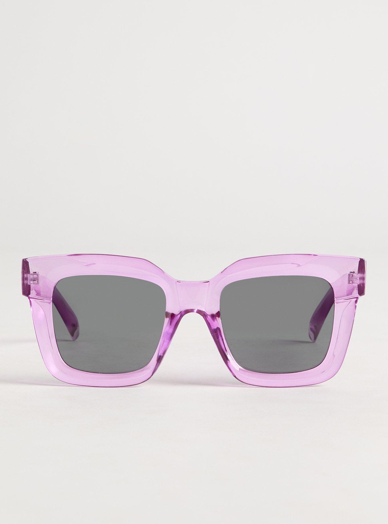 Square Smoke Lens Sunglasses
