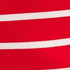Plus Size Super Soft Ribbed Boat Neck Tee, ANCHOR STRIPE ADRENALINE RUSH, swatch