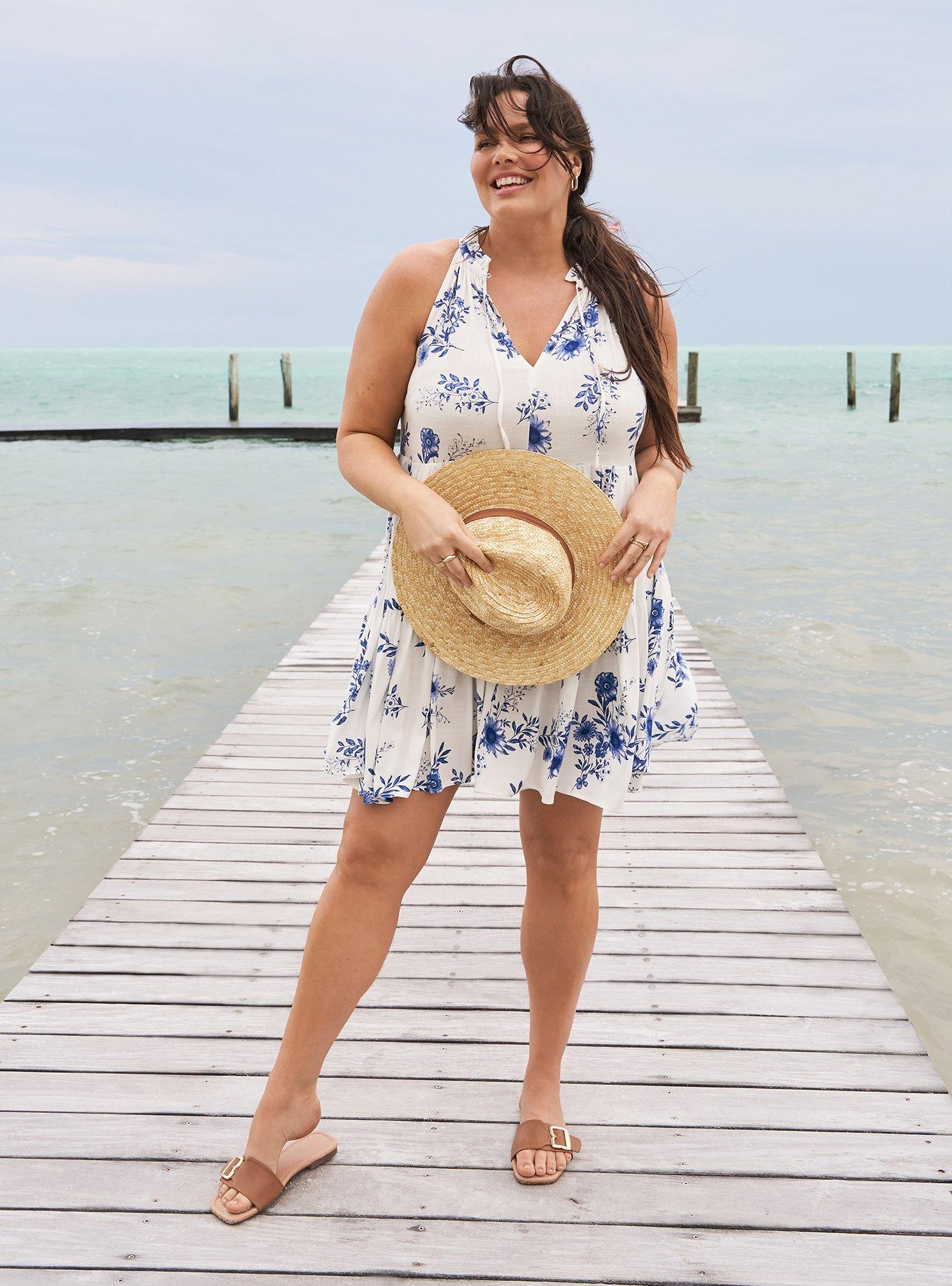 Belle Isle Tiered Mini Dress