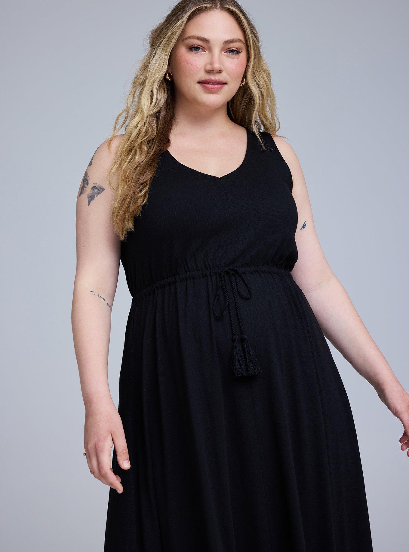 Plus Size - Belle Isle Cinched Waist Maxi Dress - Torrid