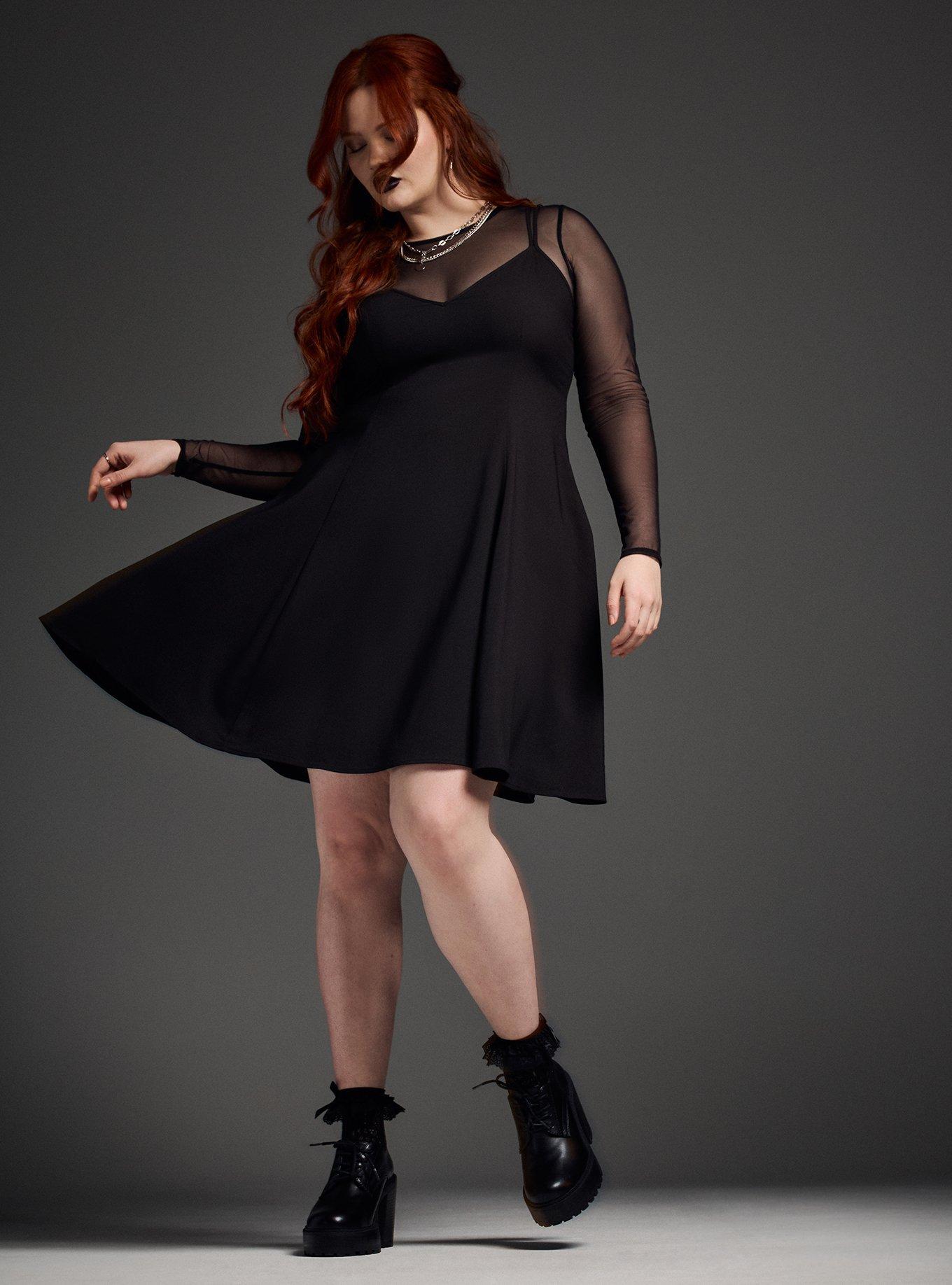 Nightfall Strappy-Back Mini Dress