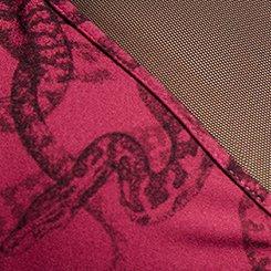 Plus Size Nightfall Strappy-Back Mini Dress, SNAKE, swatch