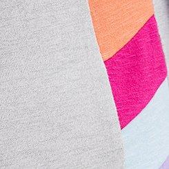 Side Striped Lounge Short, HEATHER GREY COLORBLOCK, swatch