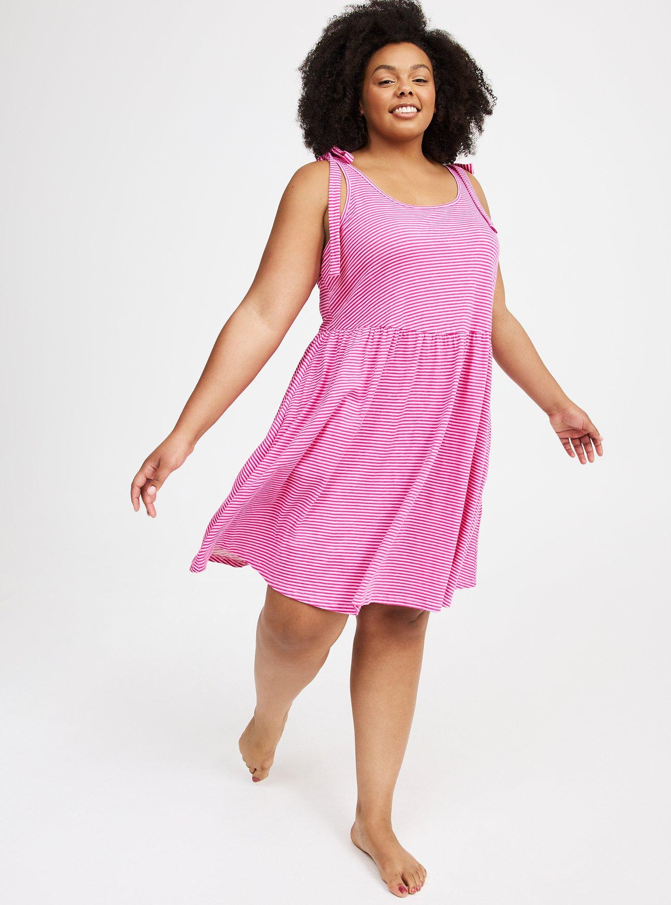 Tie Strap Lounge Dress