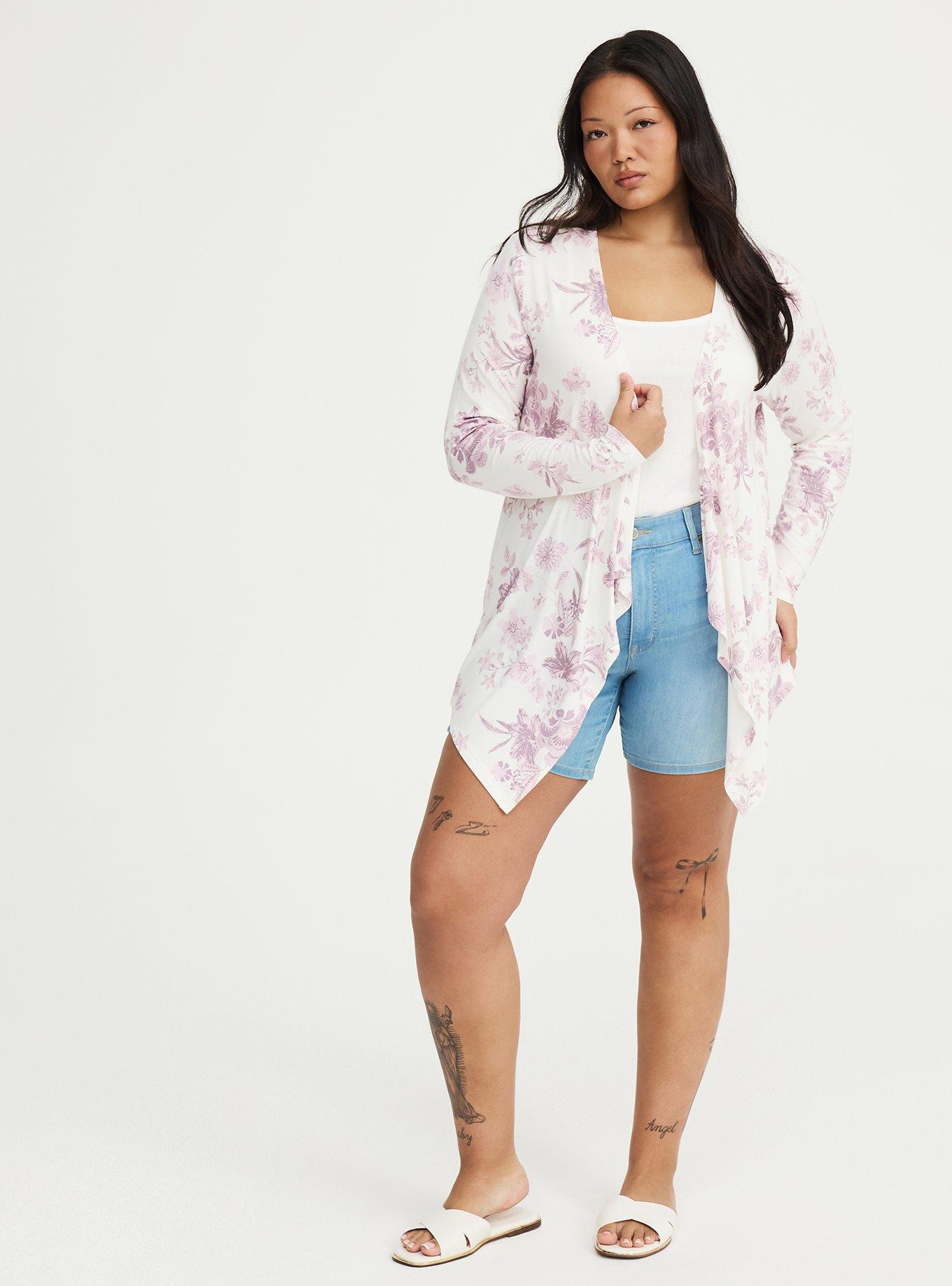 7'' Perfect High-Rise Denim Short, BLUE 22, alternate