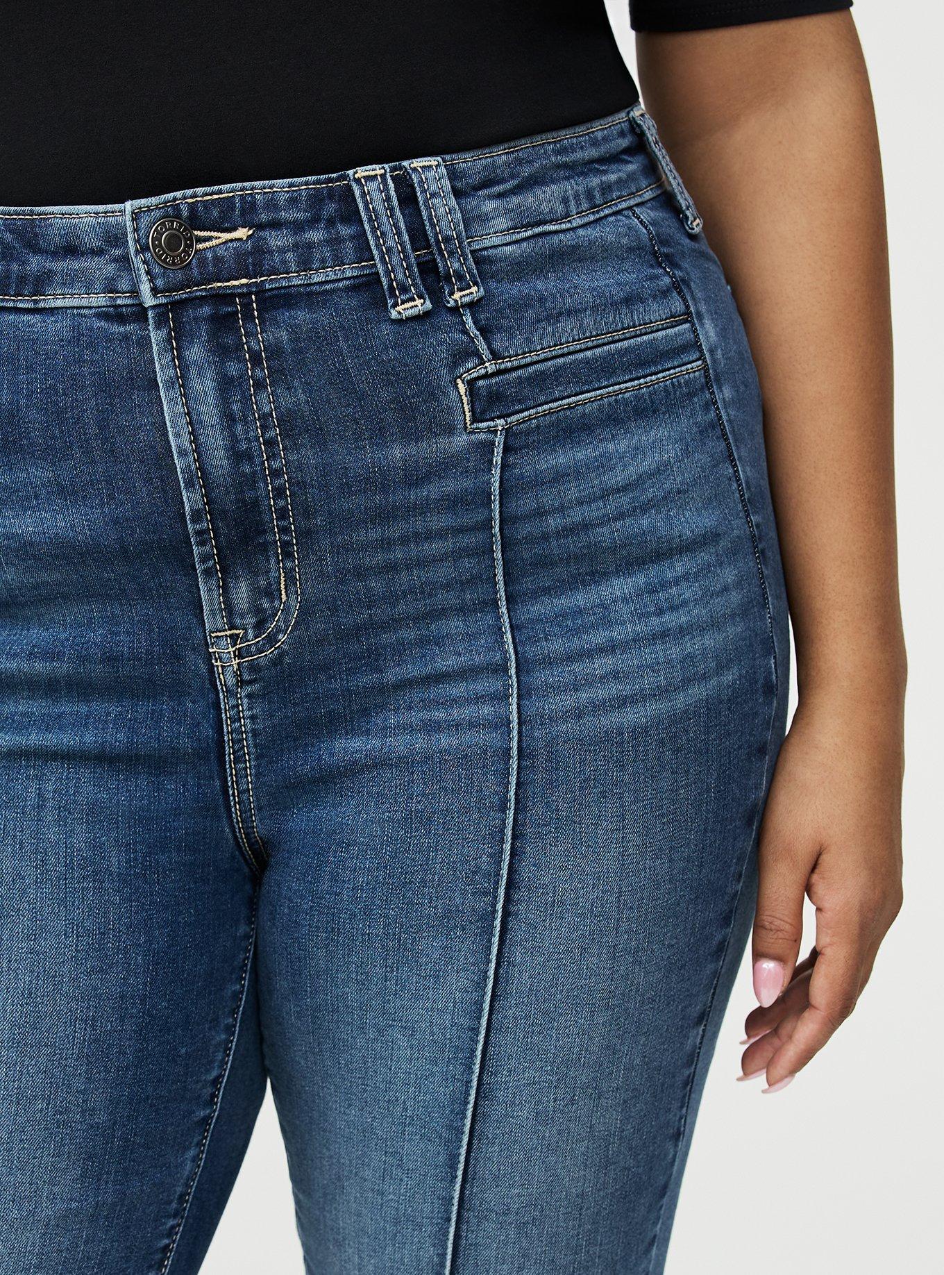 Plus Size - High-Rise Skinny Capri Jean - Torrid