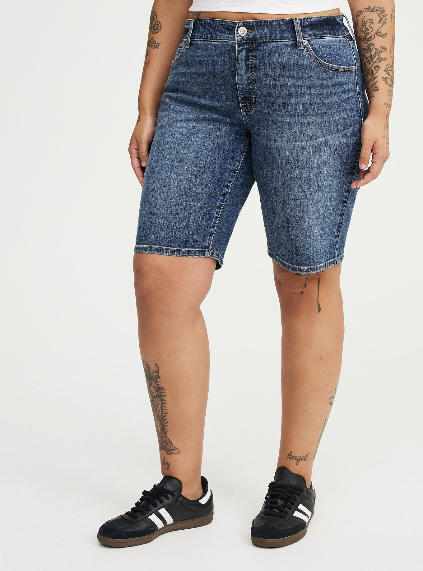 11.5'' Baggy Bermuda Denim Short, SWEET LIFE, alternate