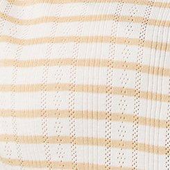 Collared Crop Top, WHISPER WHITE GINGER ROOT, swatch