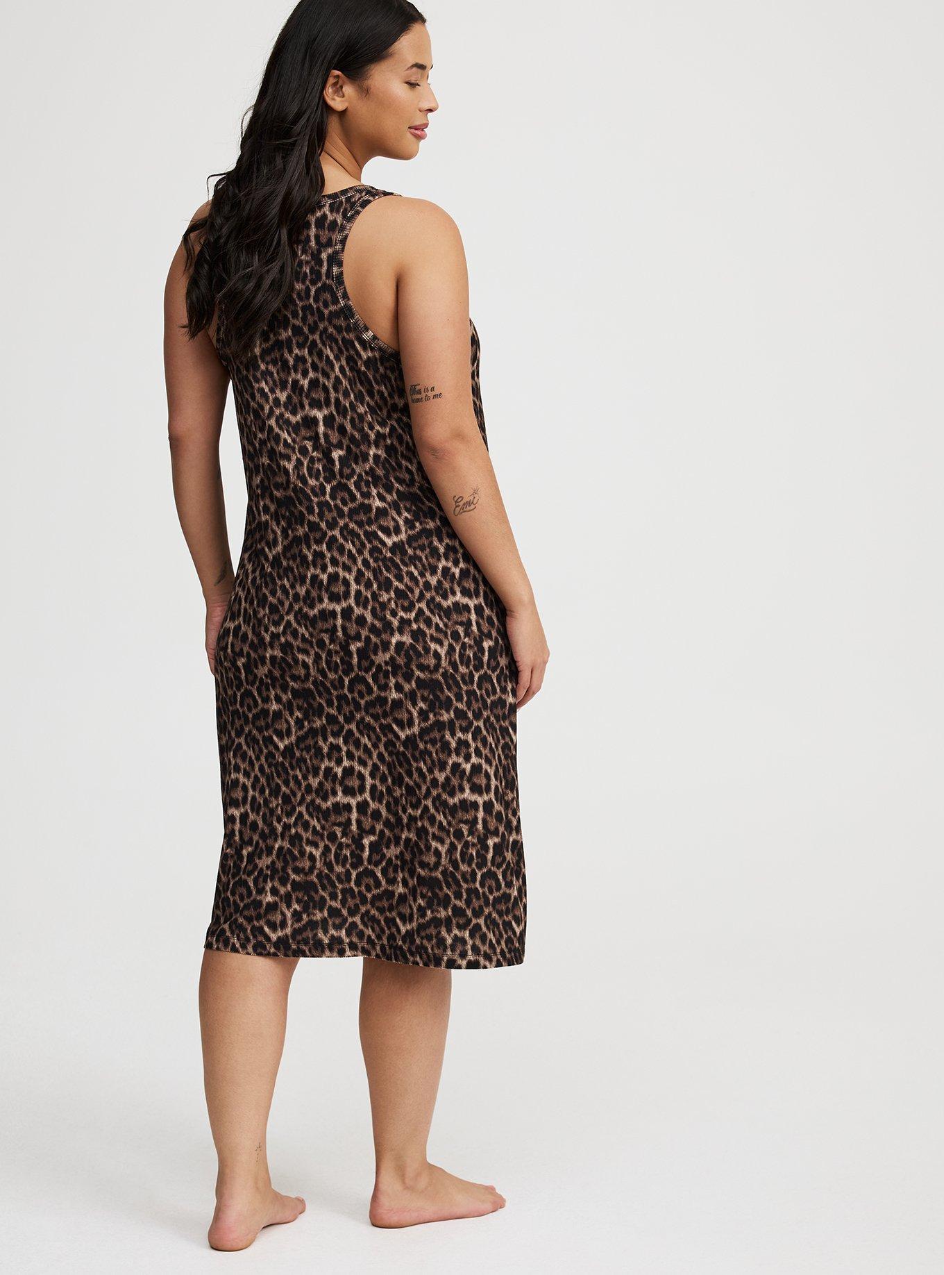 Ribbed Midi Lounge Dress