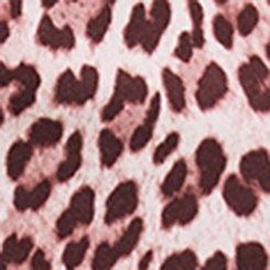 Lightweight Cotton Jersey Sleep Short, FIFTIES LEOPARD ASH ROSE, swatch