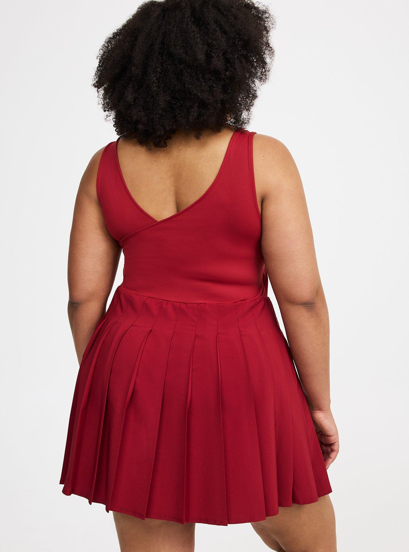 Performance Core Pleated 2fer Active Dress
