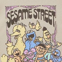 Plus Size Sesame Street Relaxed Cotton Crew Tee, TEA STAIN, swatch