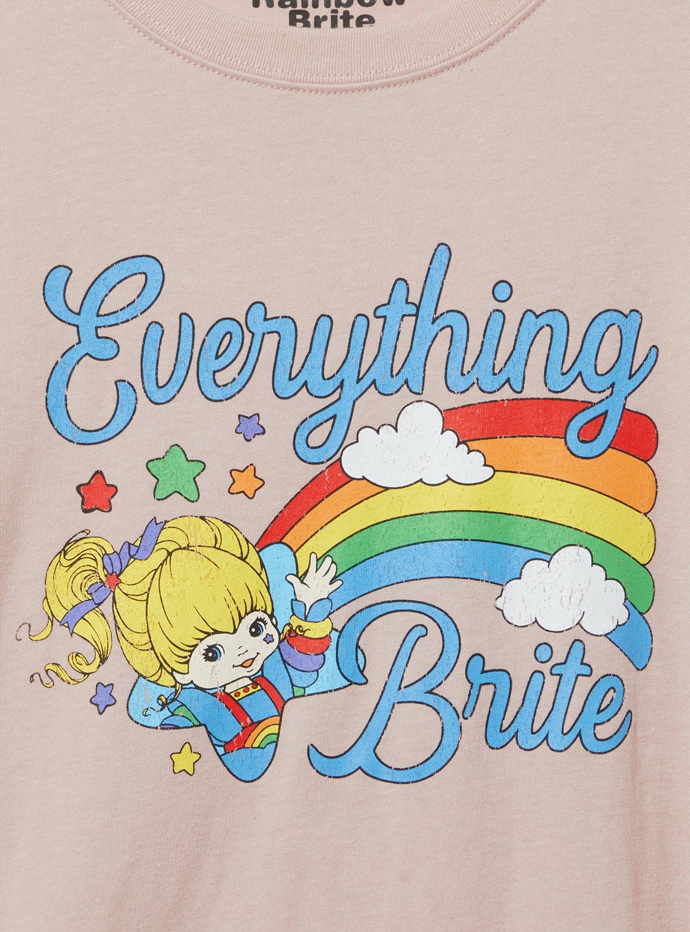 Rainbow Brite Classic Cotton Crew Tee