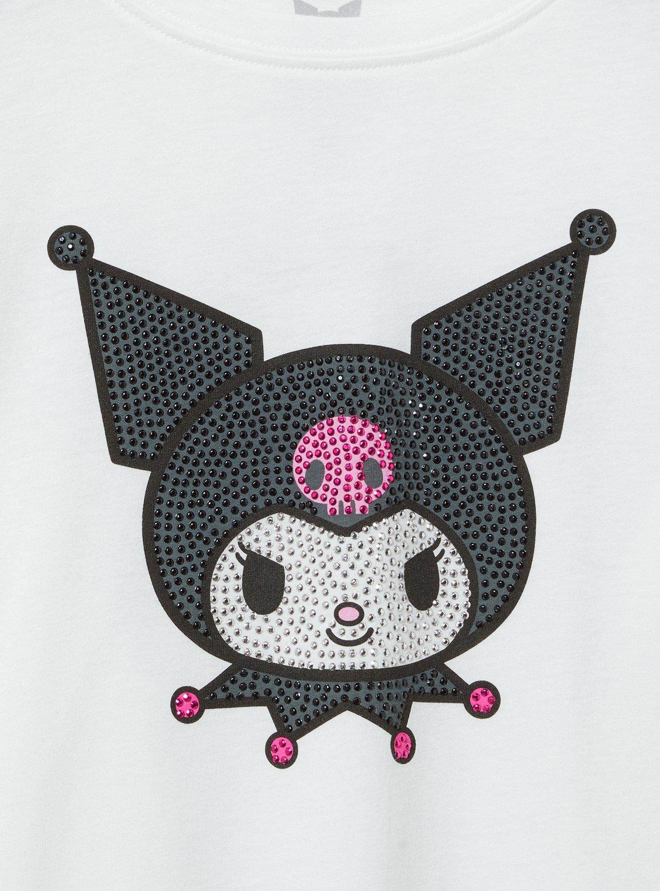 Kuromi Cotton Raglan Tee