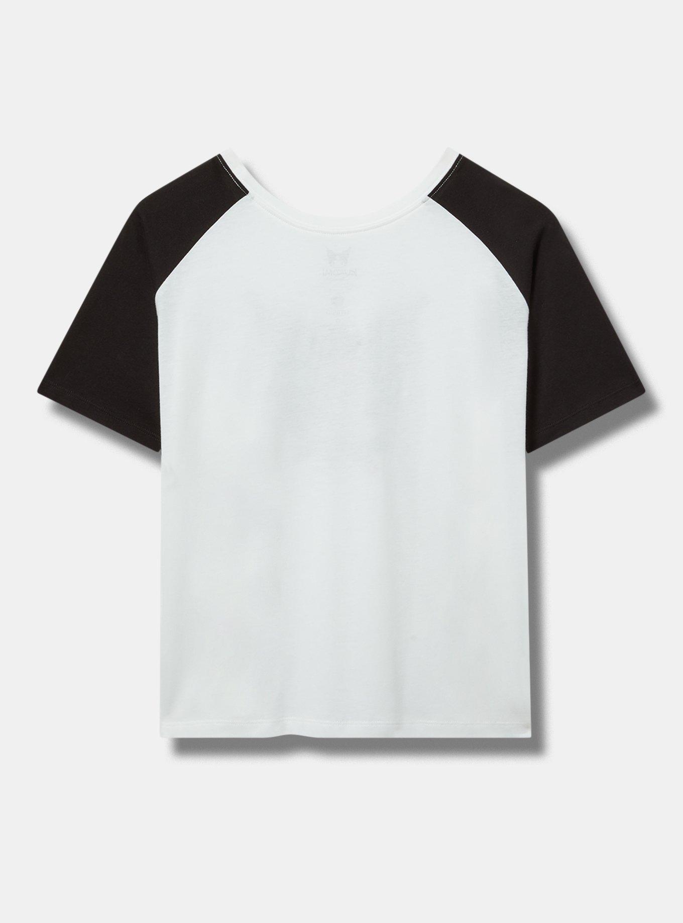 Kuromi Cotton Raglan Tee
