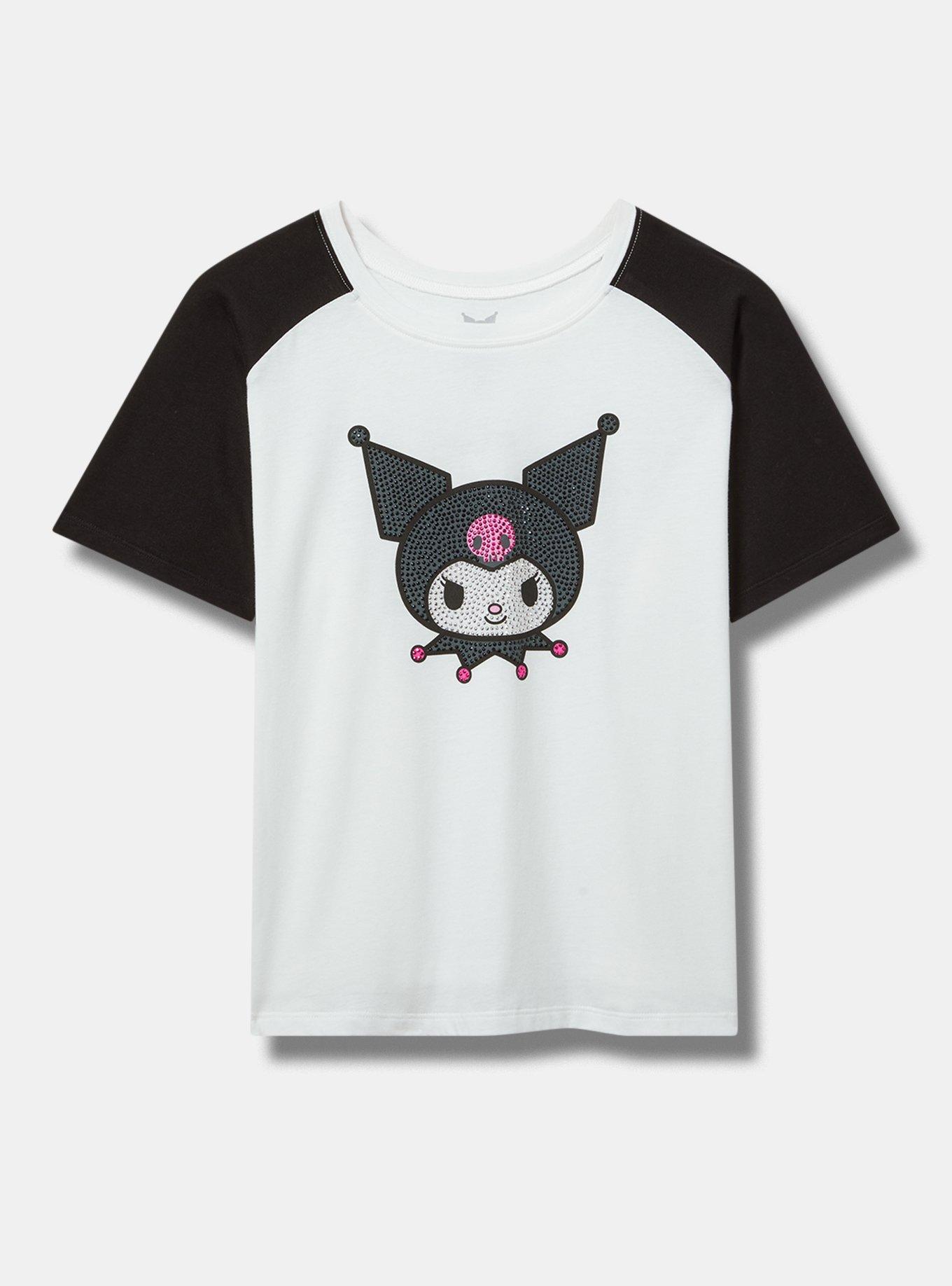 Kuromi Cotton Raglan Tee