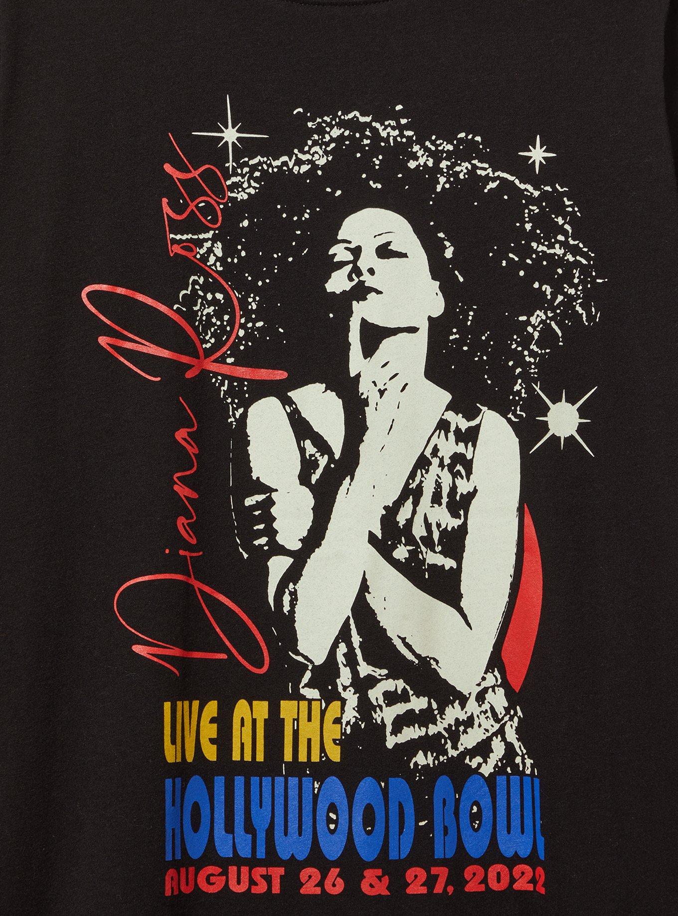 Diana Ross Classic Cotton Crew Tee