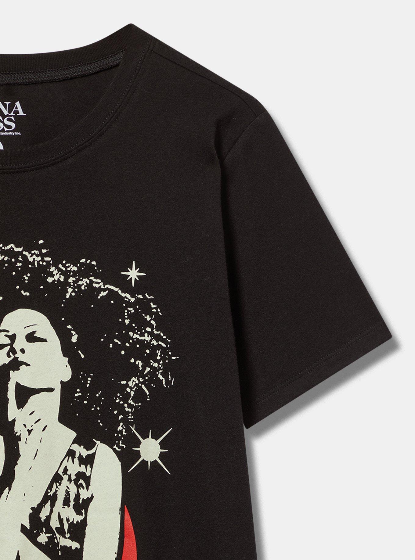 Diana Ross Classic Cotton Crew Tee