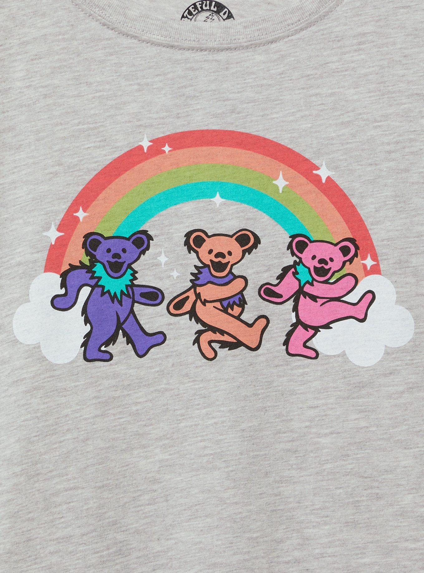 Grateful Dead Rainbow Classic Cotton Crew Tee