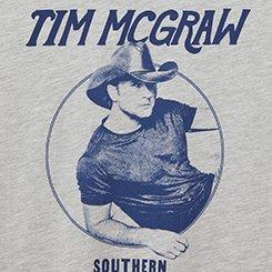 Plus Size Tim McGraw Classic Cotton Crew Tee, HEATHER GRAY, swatch