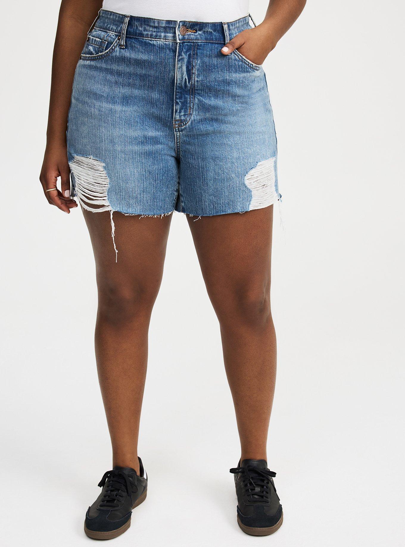 5'' Perfect High-Rise Distressed Short