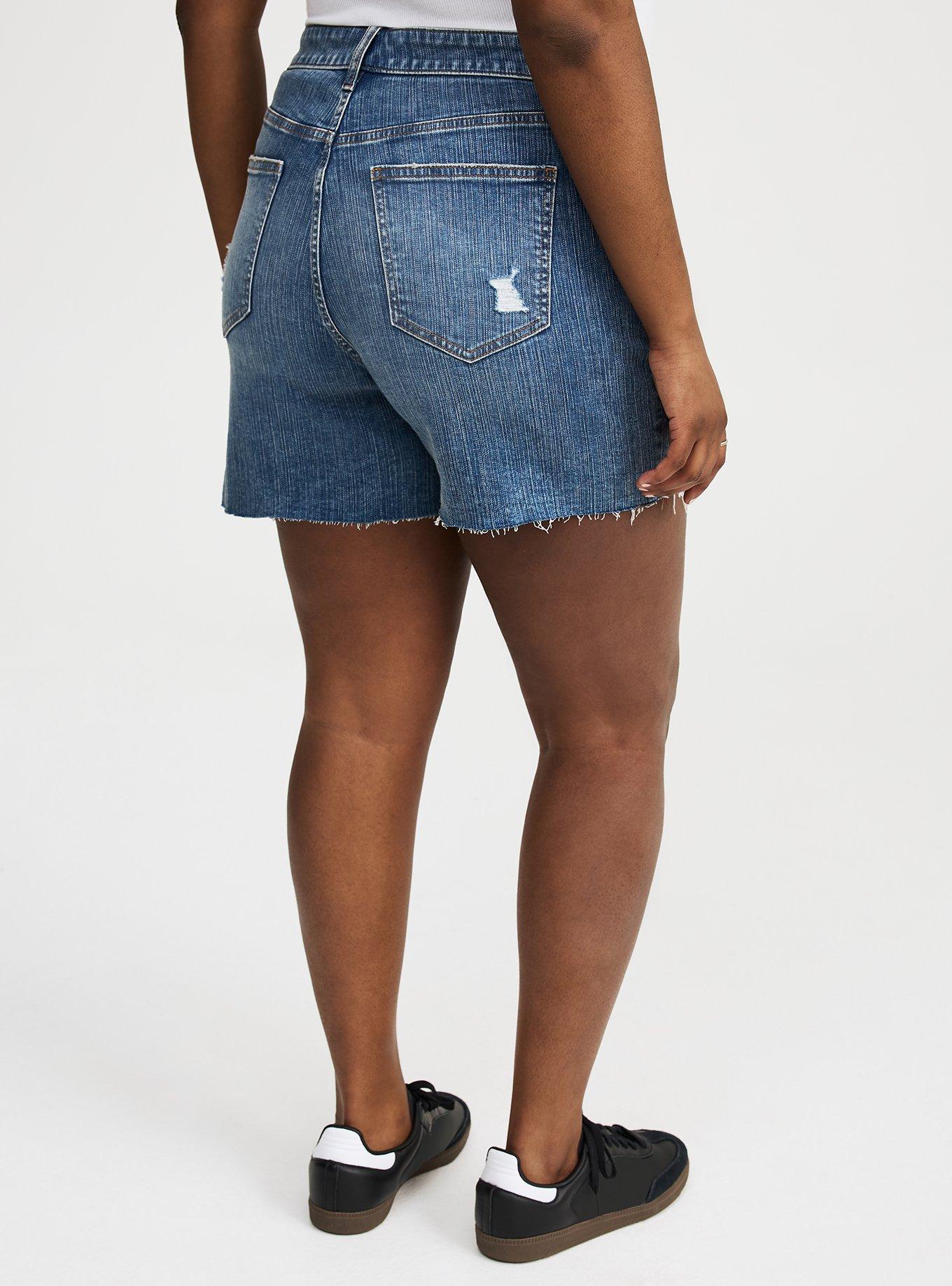 5'' Perfect High-Rise Distressed Short