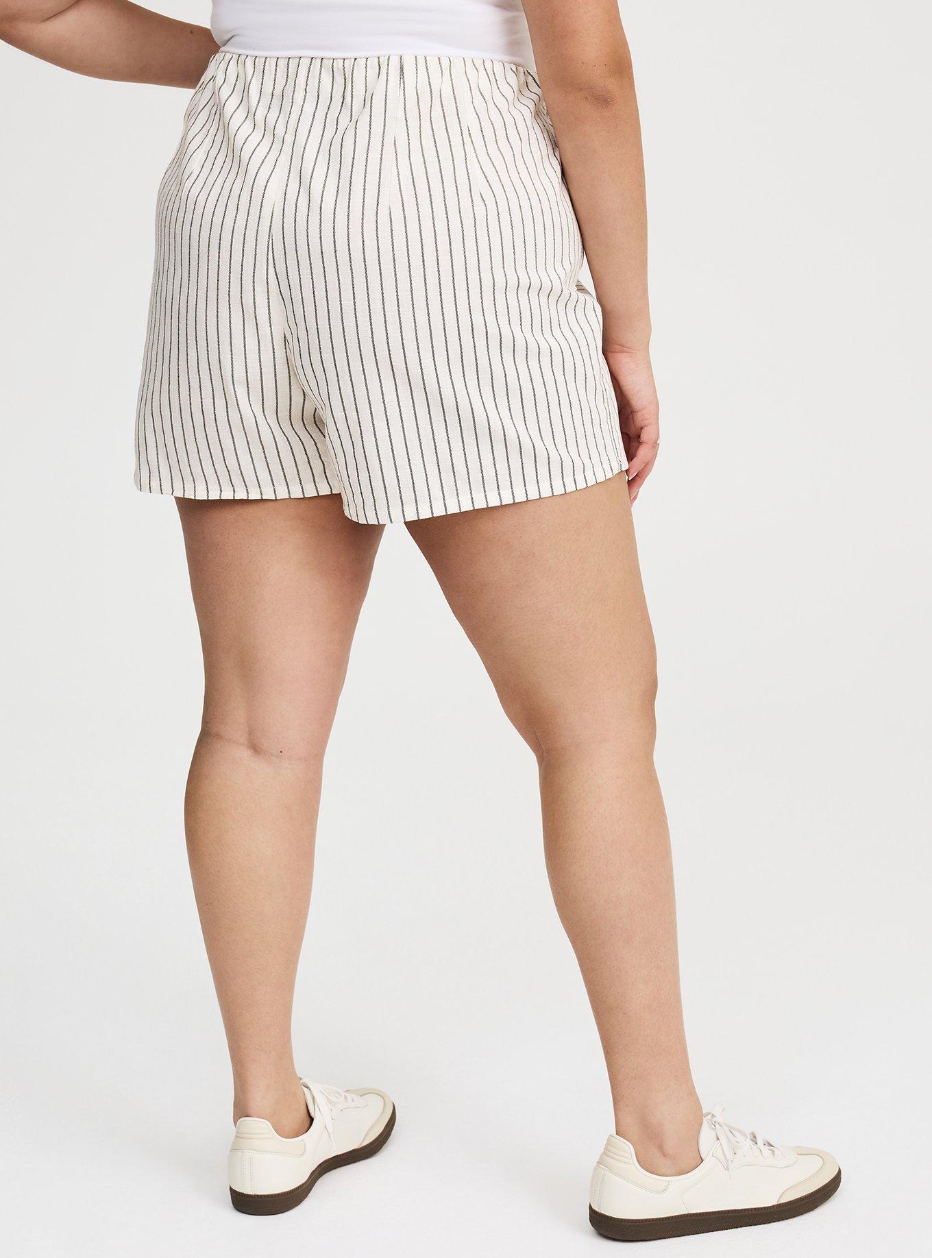 Beach Linen Side-Tie Skort